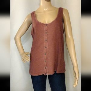 Old Navy Button Up Tank Top